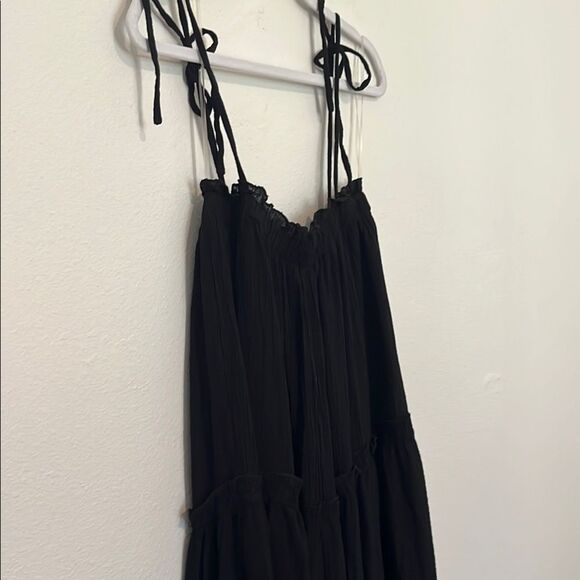 Black Spaghetti Strap Sleeveless dress size S - Picture 2 of 8